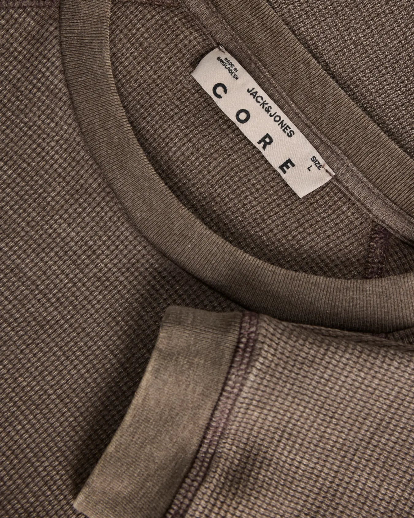 JJ GRAVITY WAFFLE LONG SLEEVE - FALCON