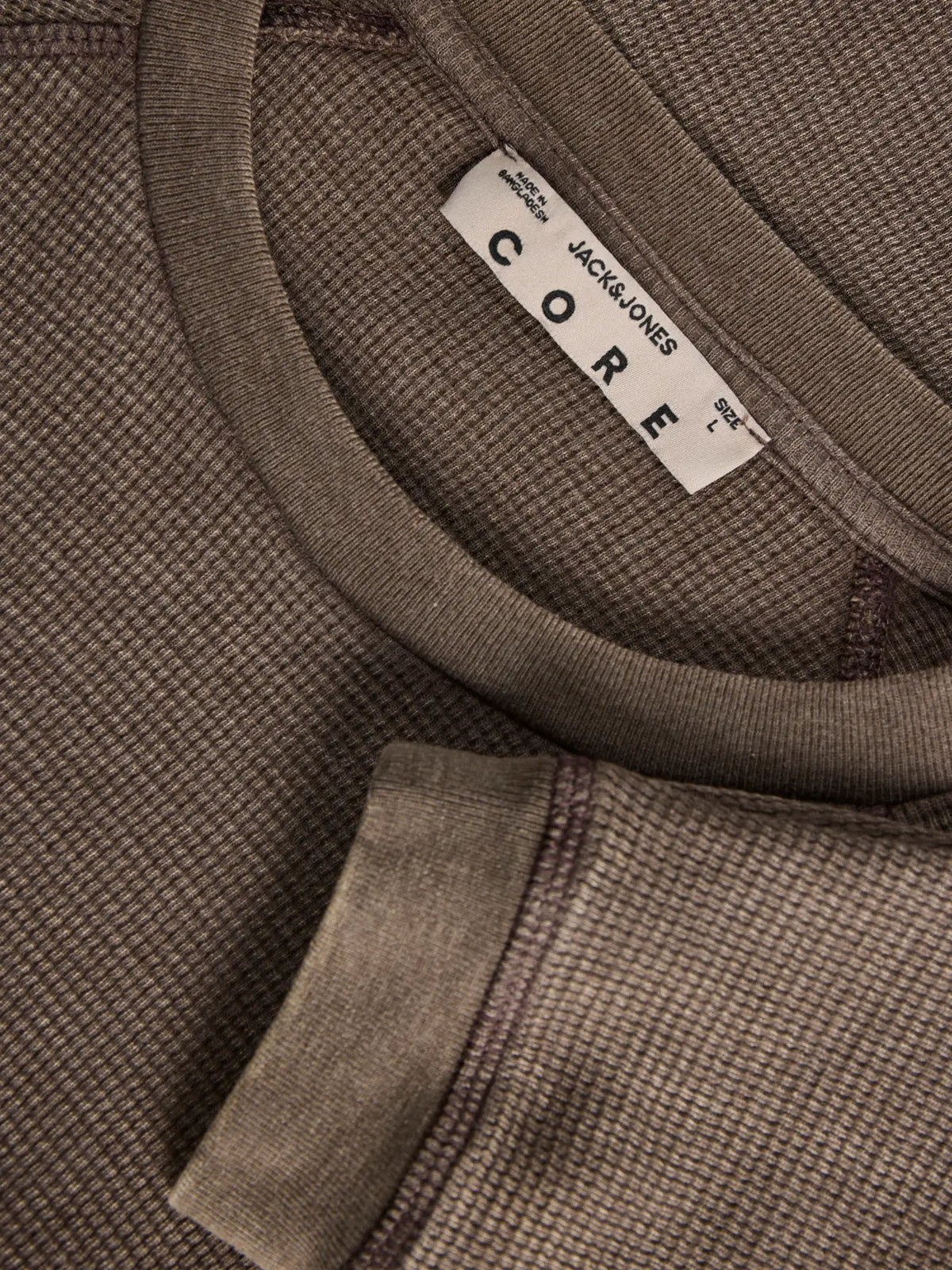 JJ GRAVITY WAFFLE LONG SLEEVE - FALCON