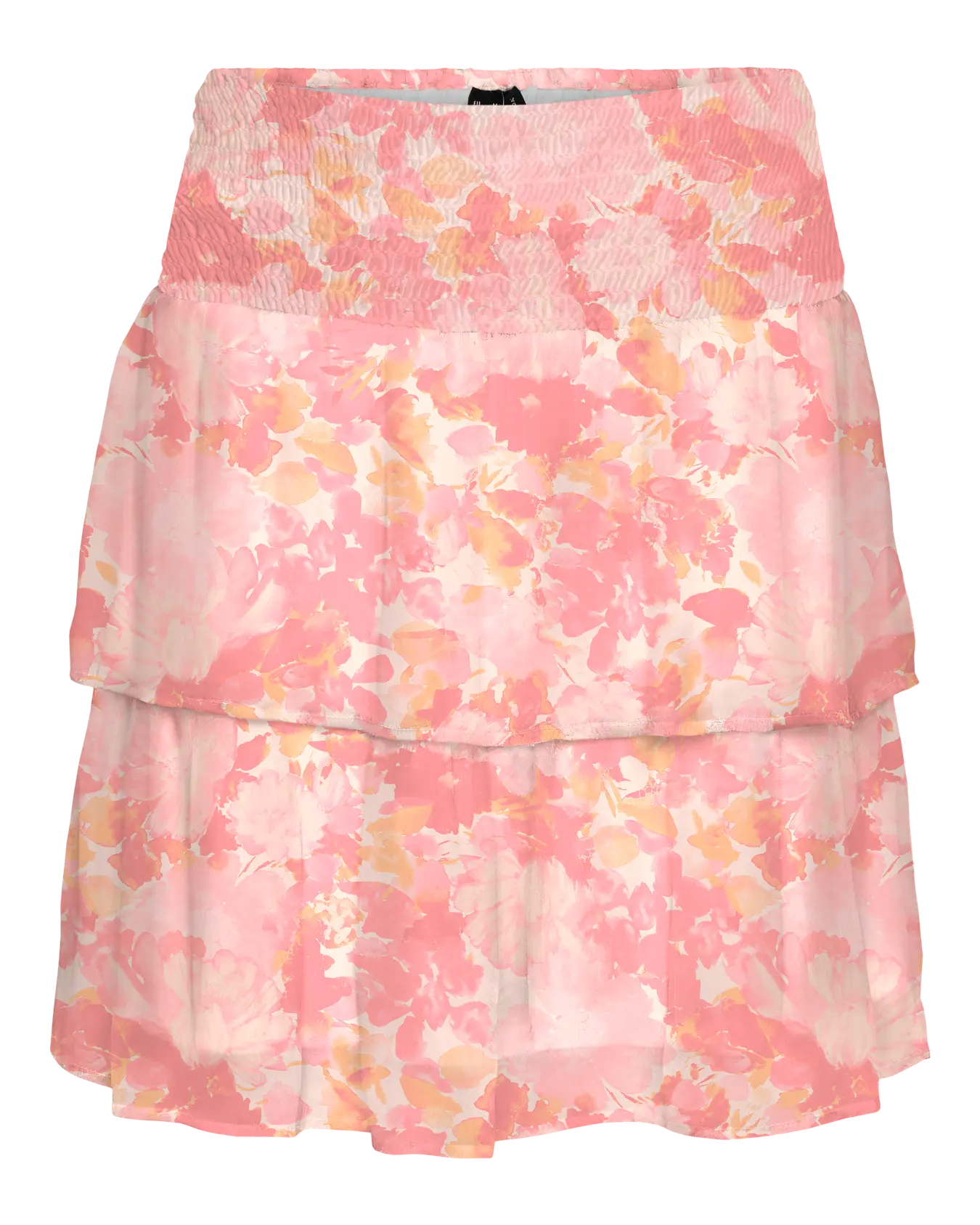 VM SMILLA SMOCKED SKIRT - CRYSTAL PINK