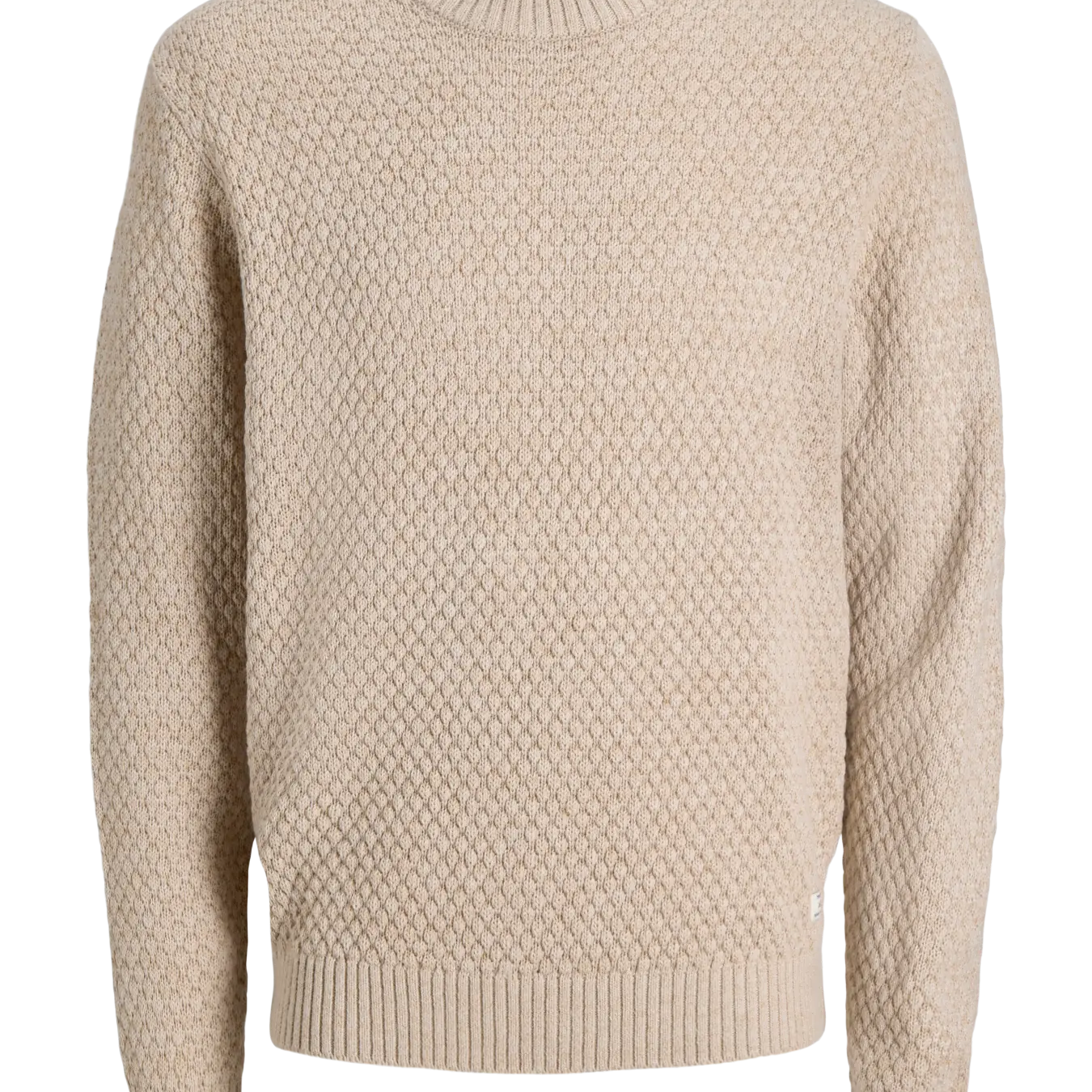 JJ BLAKE KNIT CREW NECK PULLOVER - MOONBEAM