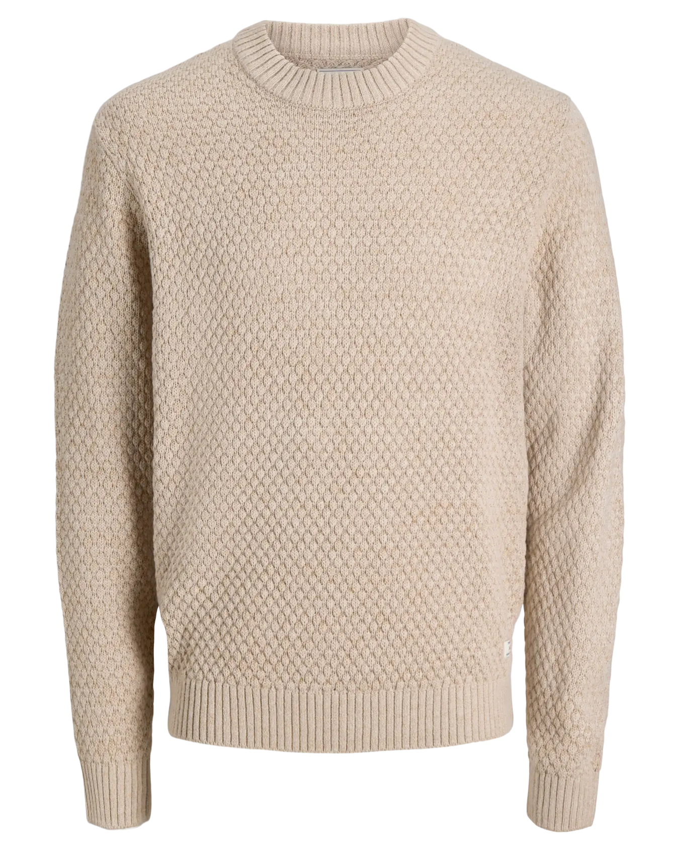 JJ BLAKE KNIT CREW NECK PULLOVER - MOONBEAM