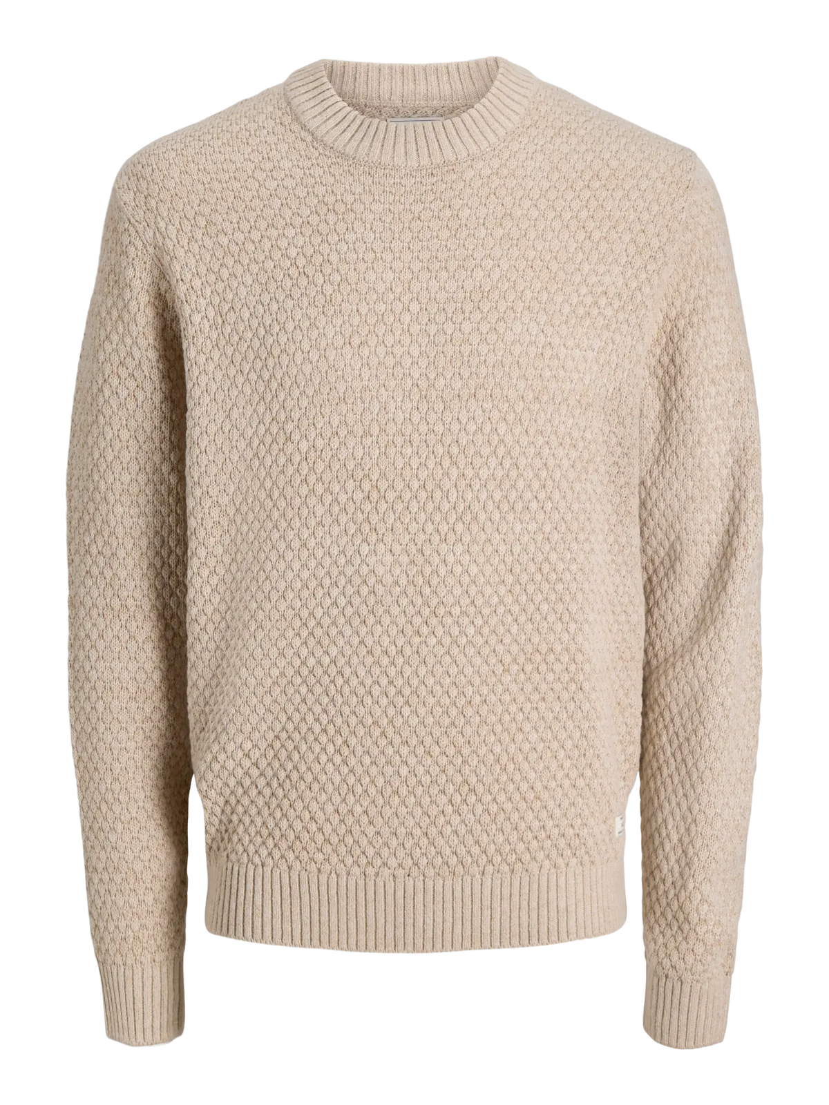 JJ BLAKE KNIT CREW NECK PULLOVER - MOONBEAM