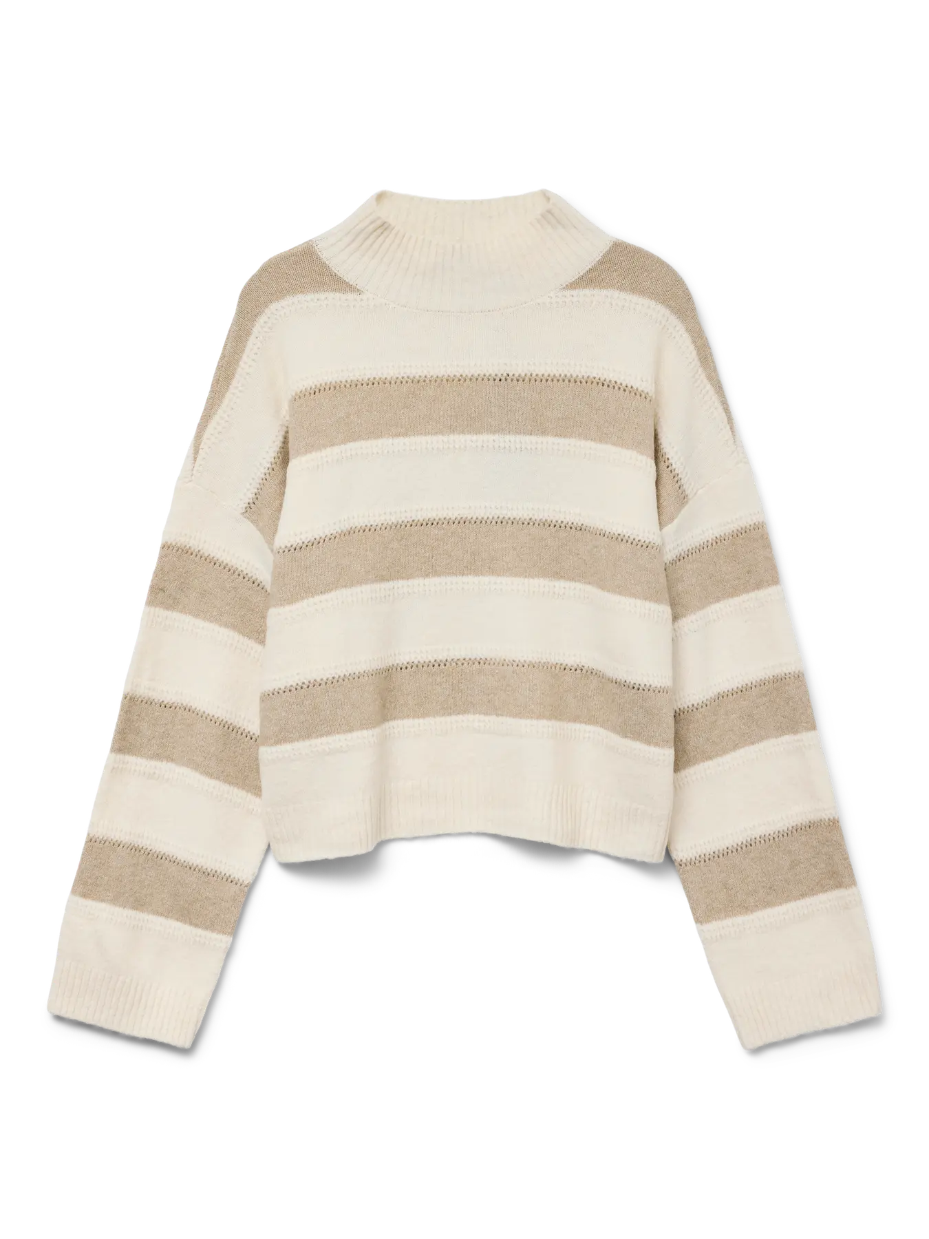 VM INEZ HIGHNECK SHORT PULLOVER - SILVERMINK