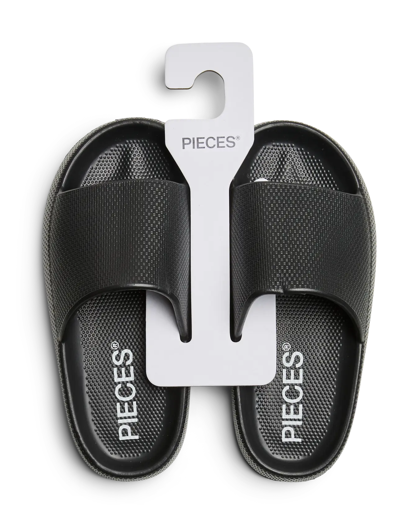 PIECES SHERY SLIDE - BLACK