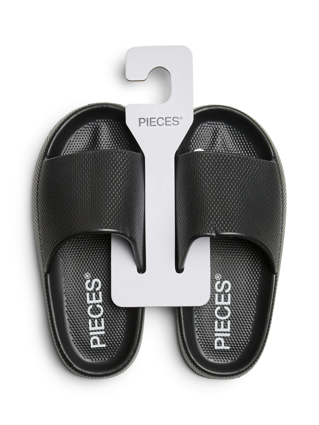 PIECES SHERY SLIDE - BLACK