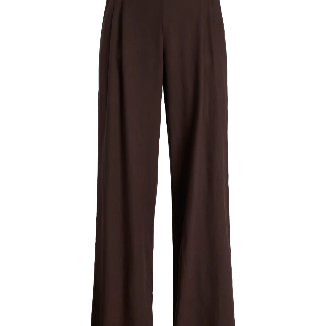 JJXX ALMIRA LINEN LOOSE PANT - SEAL BROWN