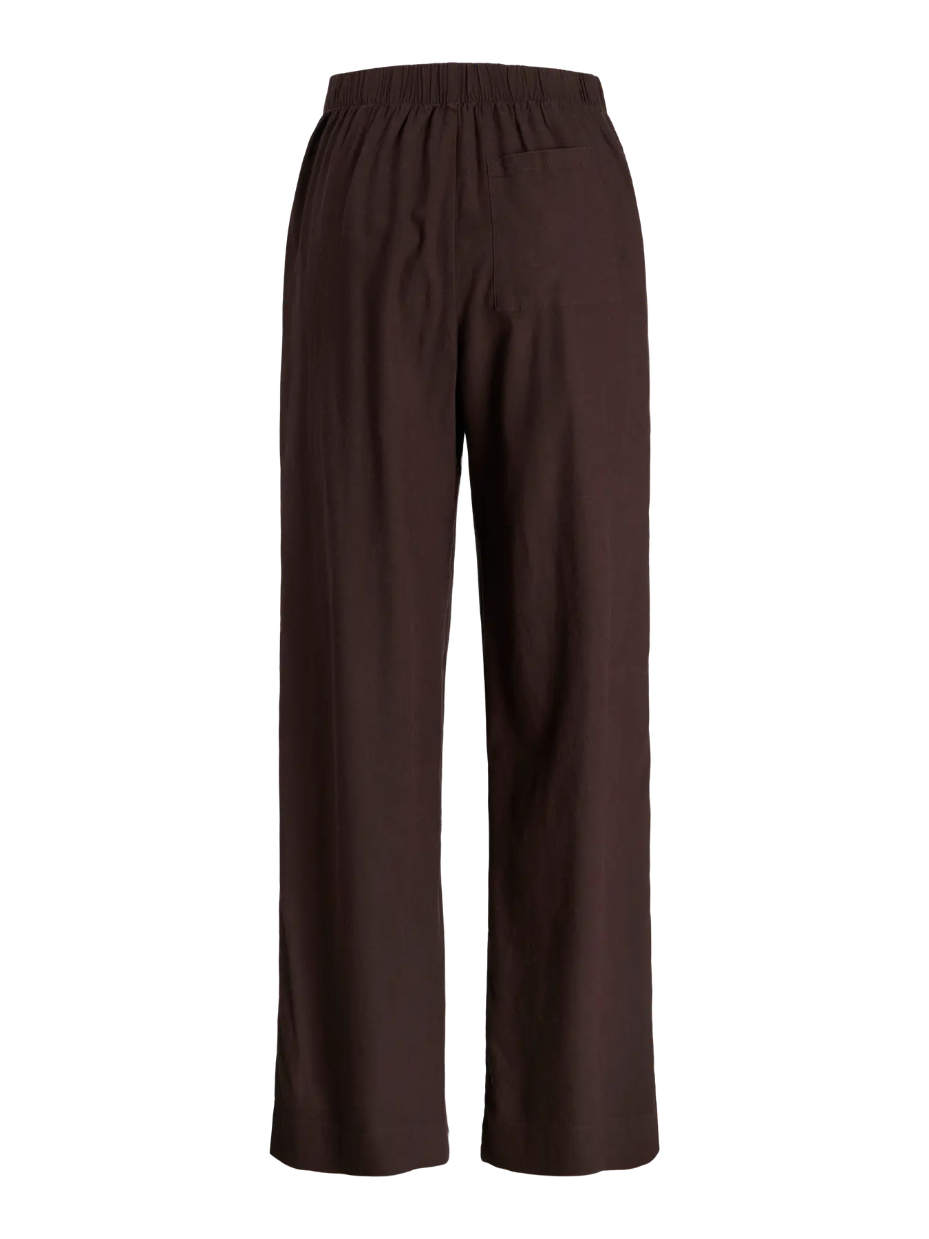 JJXX ALMIRA LINEN LOOSE PANT - SEAL BROWN