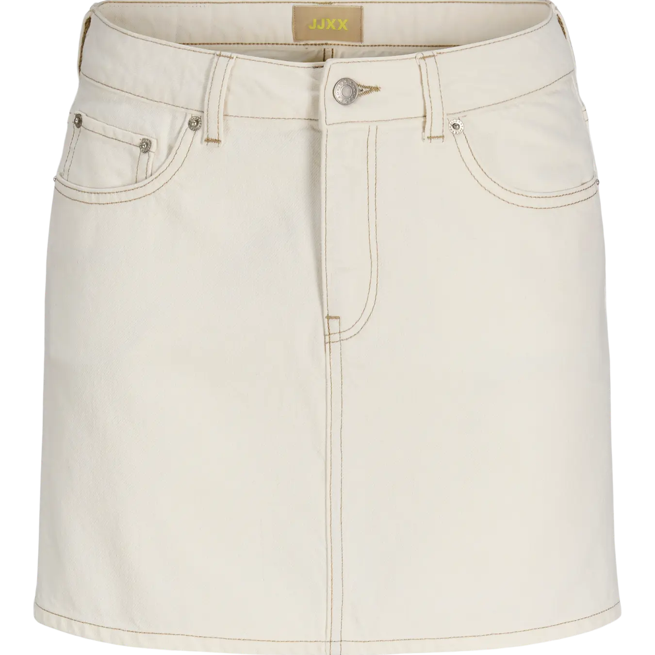 JJXX LAURA DENIM SKIRT - OFF WHITE