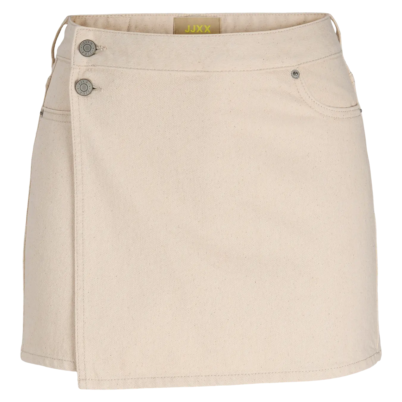 JJXX GRETA DENIM SKORT - ECRU