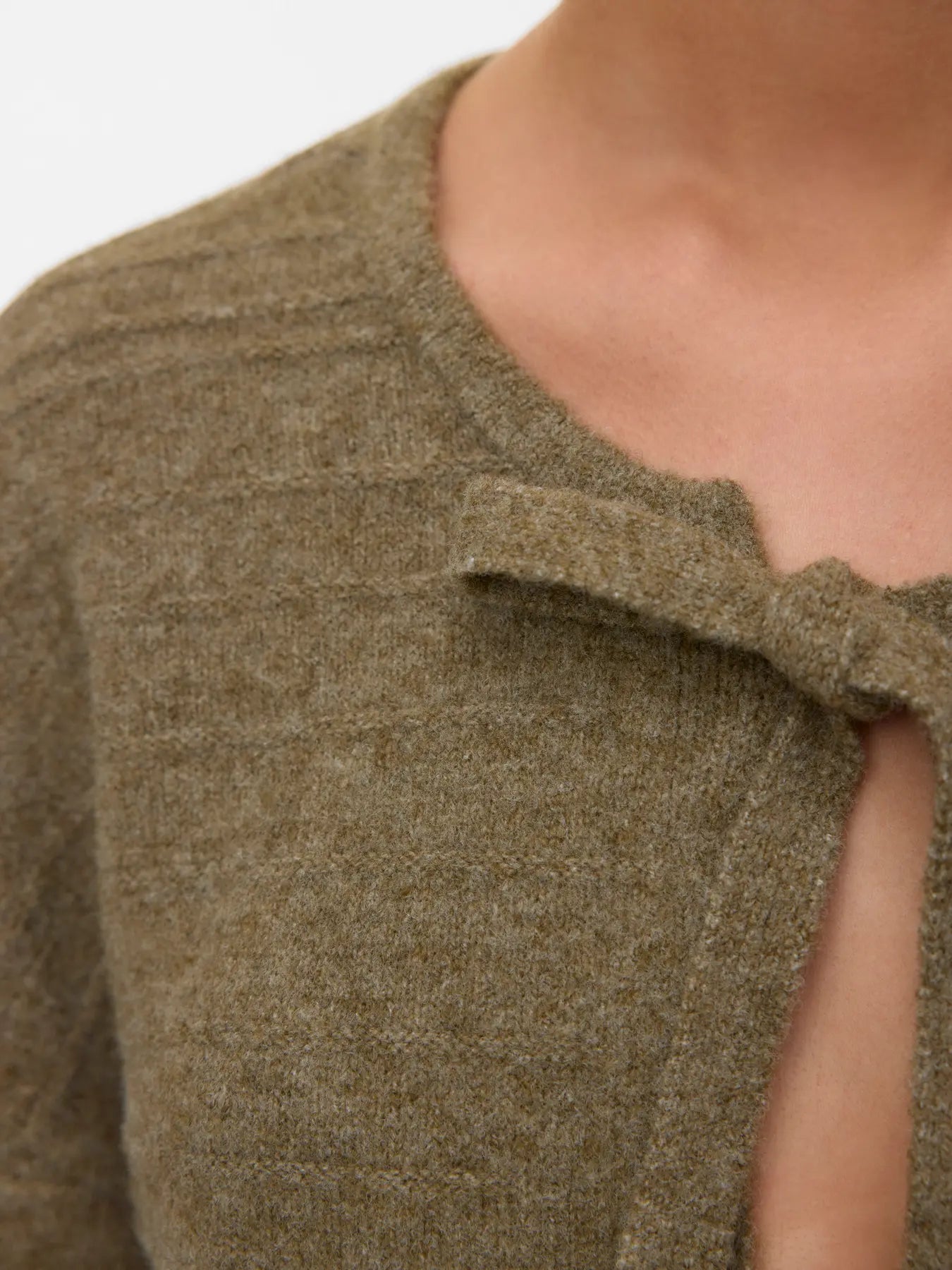 VM BOOM TIE CARDIGAN - MERMAID