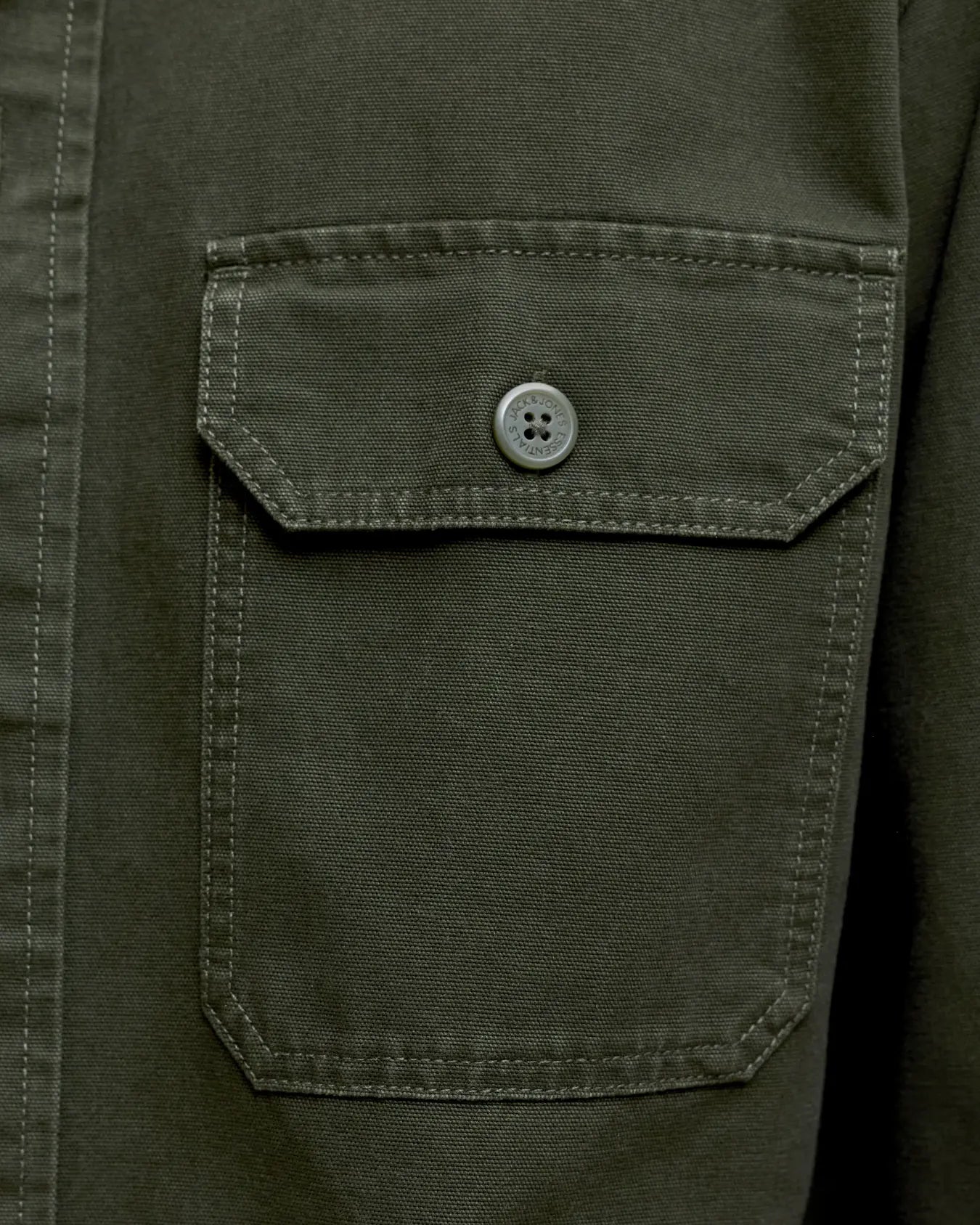 JJ COLTEN CANVAS OVERSHIRT - ROSIN
