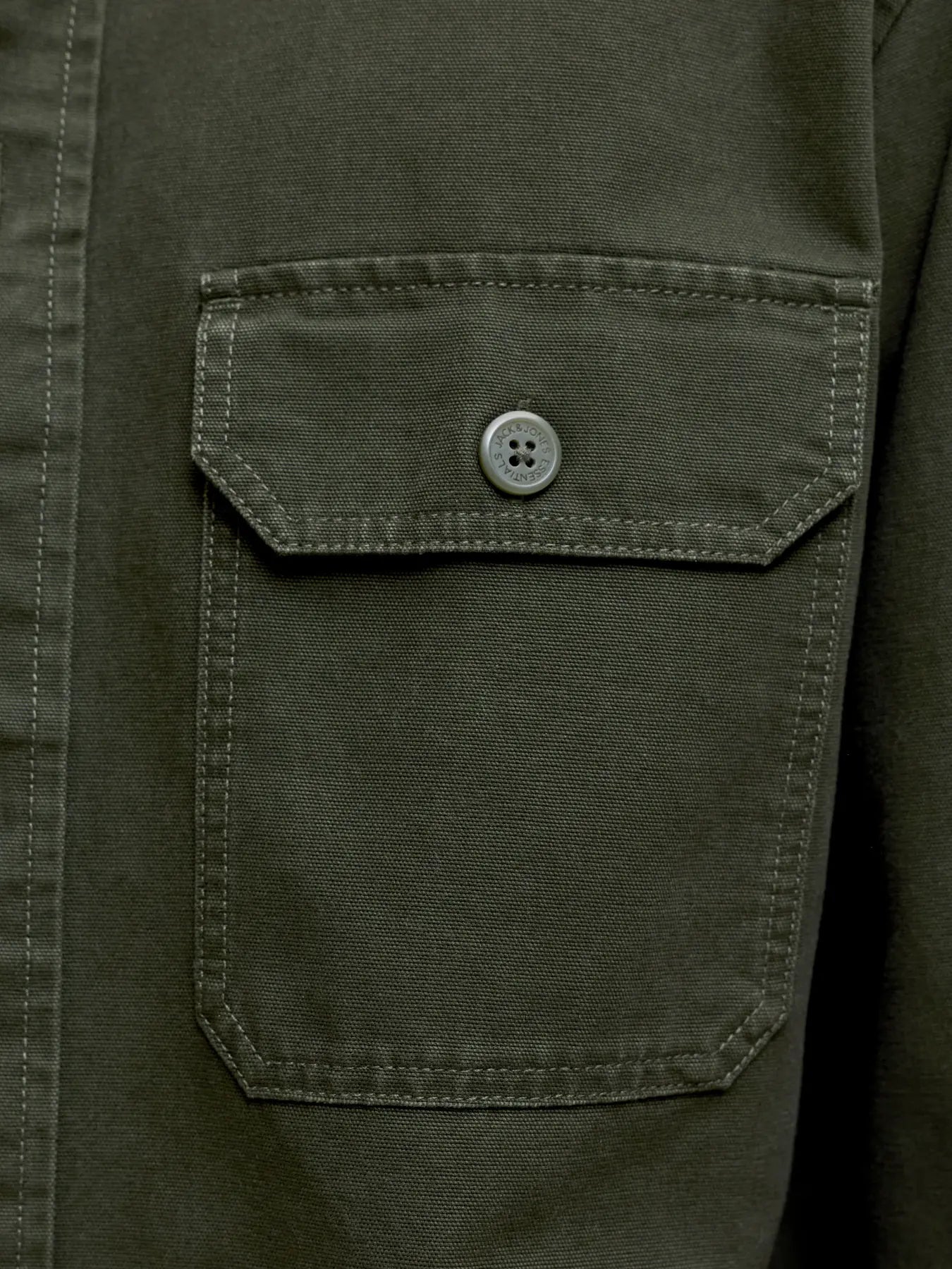 JJ COLTEN CANVAS OVERSHIRT - ROSIN