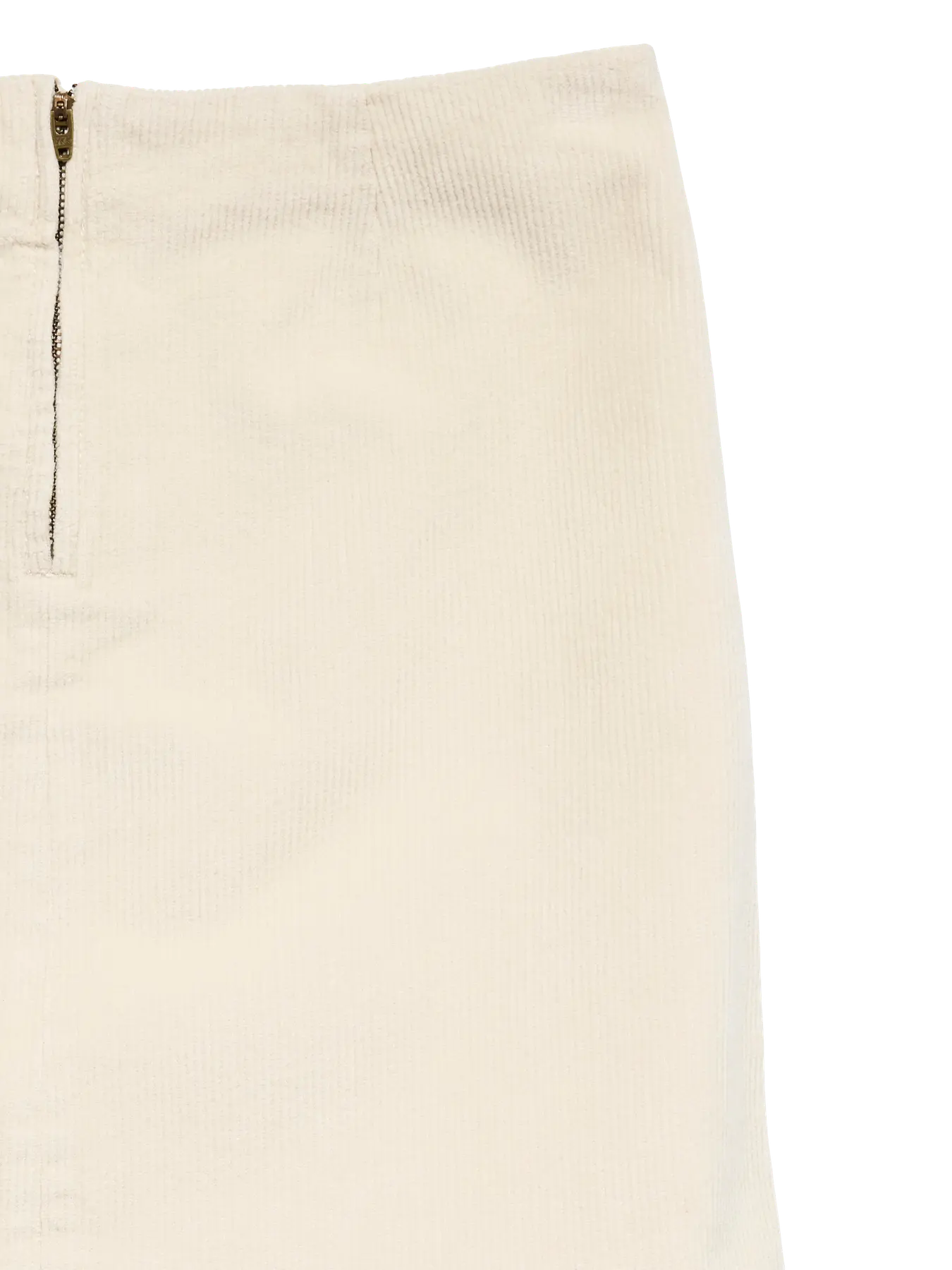 NM LULA NELLY CORD SKIRT - BIRCH