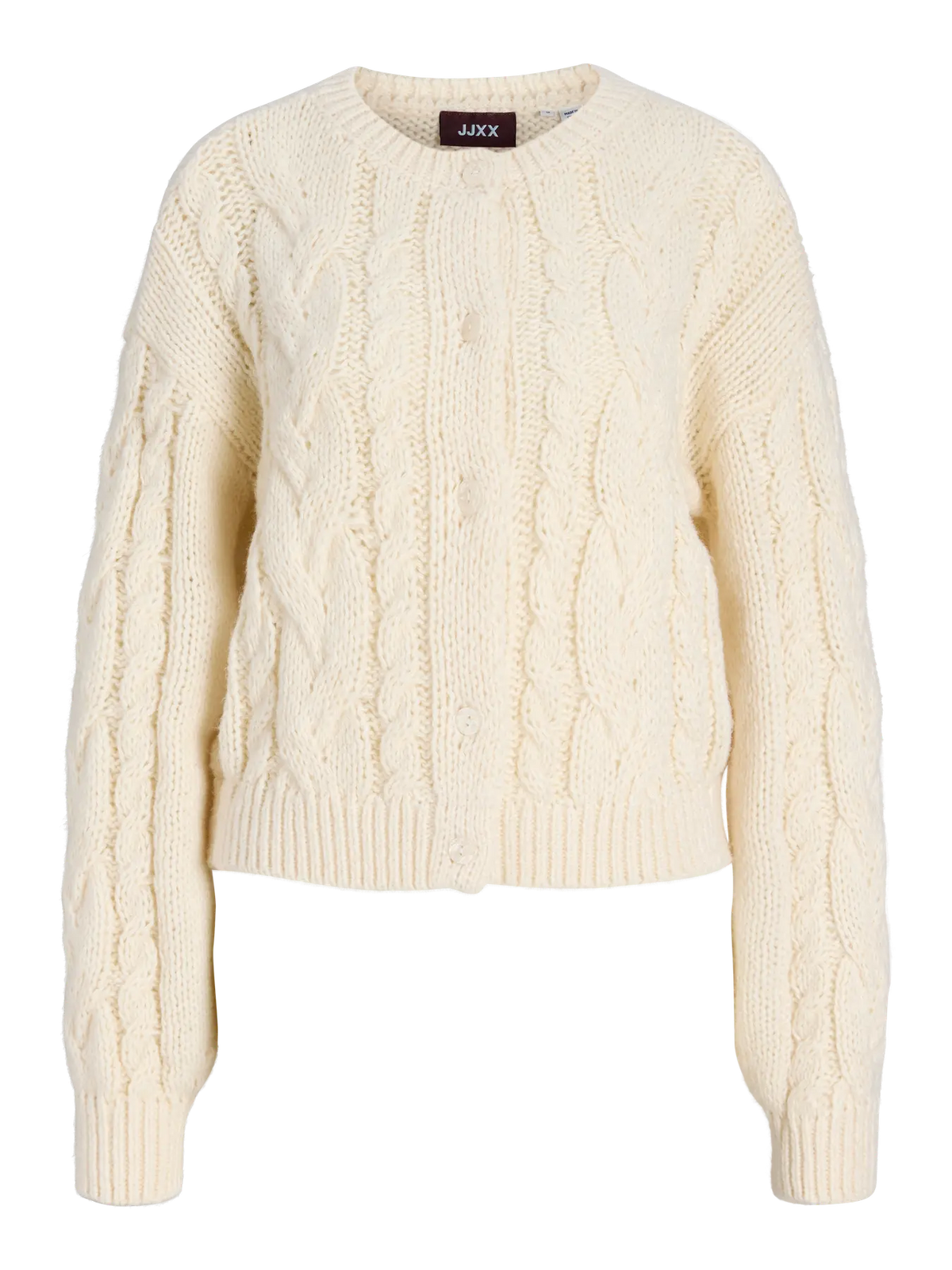 JJXX MAGDA KNIT CARDIGAN - BONE WHITE