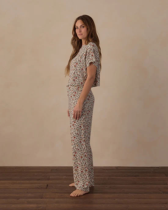 RYLEE + CRU RUTHIE 2PC PJ SET - HOLIDAY FLORAL