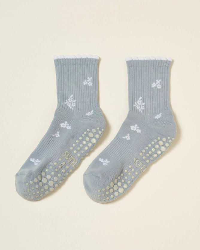 EFFORTLESS CLUB GRIP SOCKS - DENIM