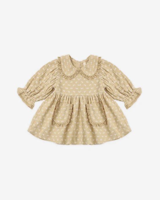 QUINCY MAE MARISOL DRESS - BUTTERSCOTCH FLORAL