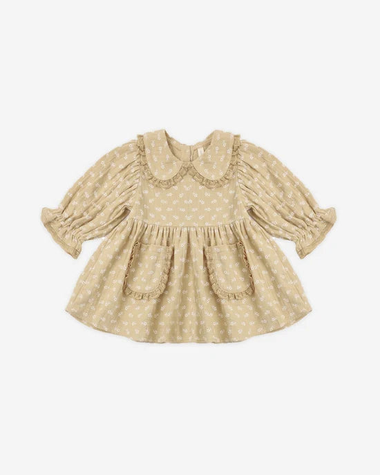 QUINCY MAE MARISOL DRESS - BUTTERSCOTCH FLORAL