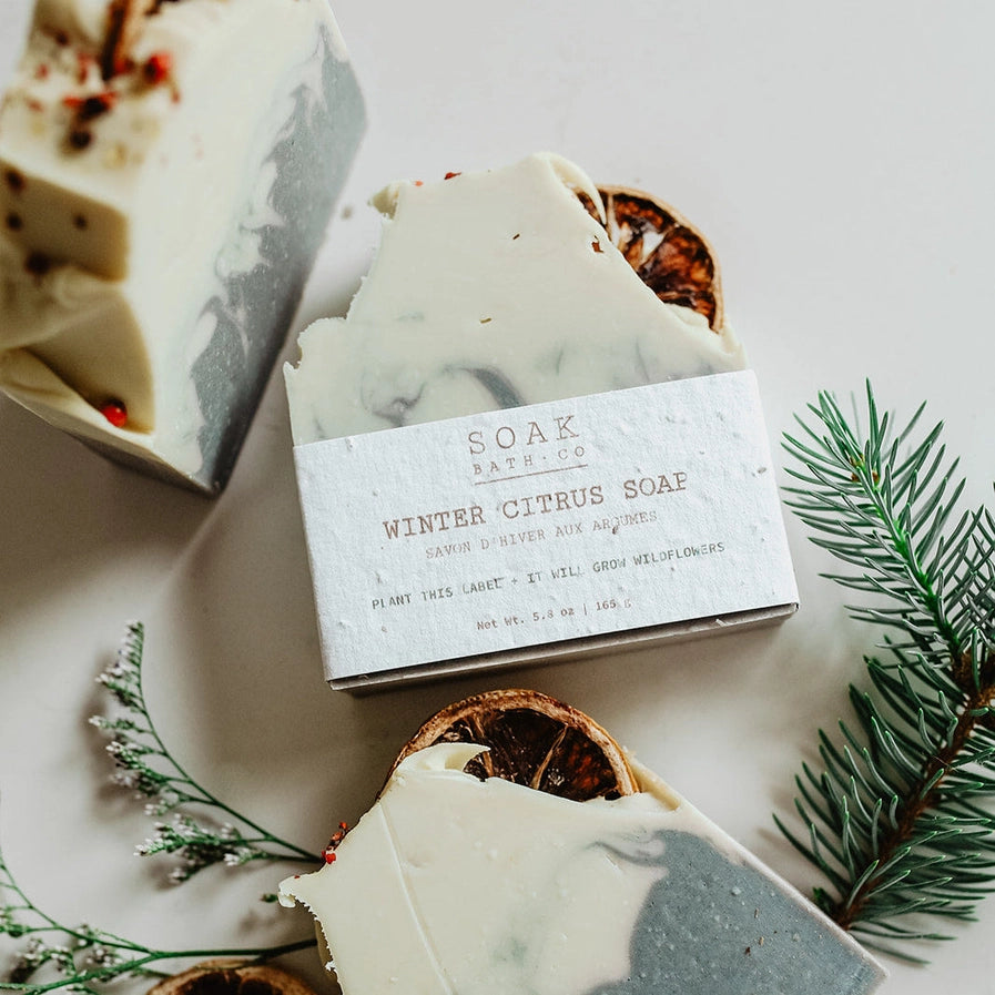 SOAK WINTER CITRUS SOAP BAR