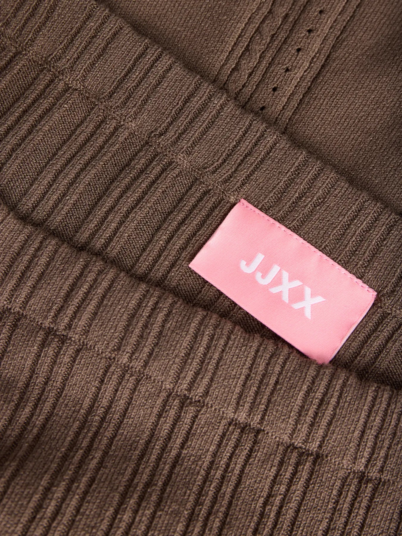 JJXX GIANNA KNIT SKIRT - CHOCOLATE BROWN