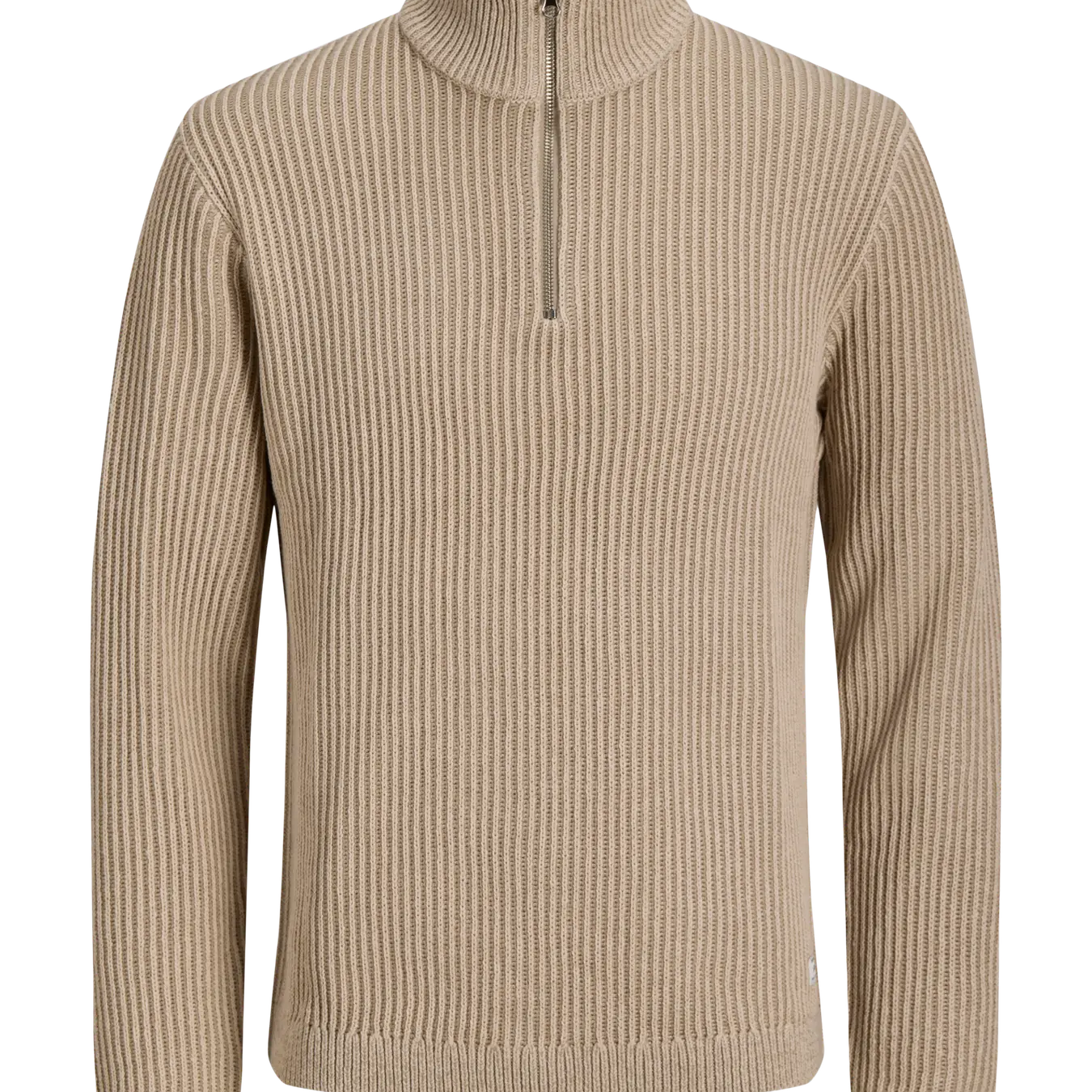 JJ DOVER KNIT HALF ZIP PULLOVER - MOONBEAM