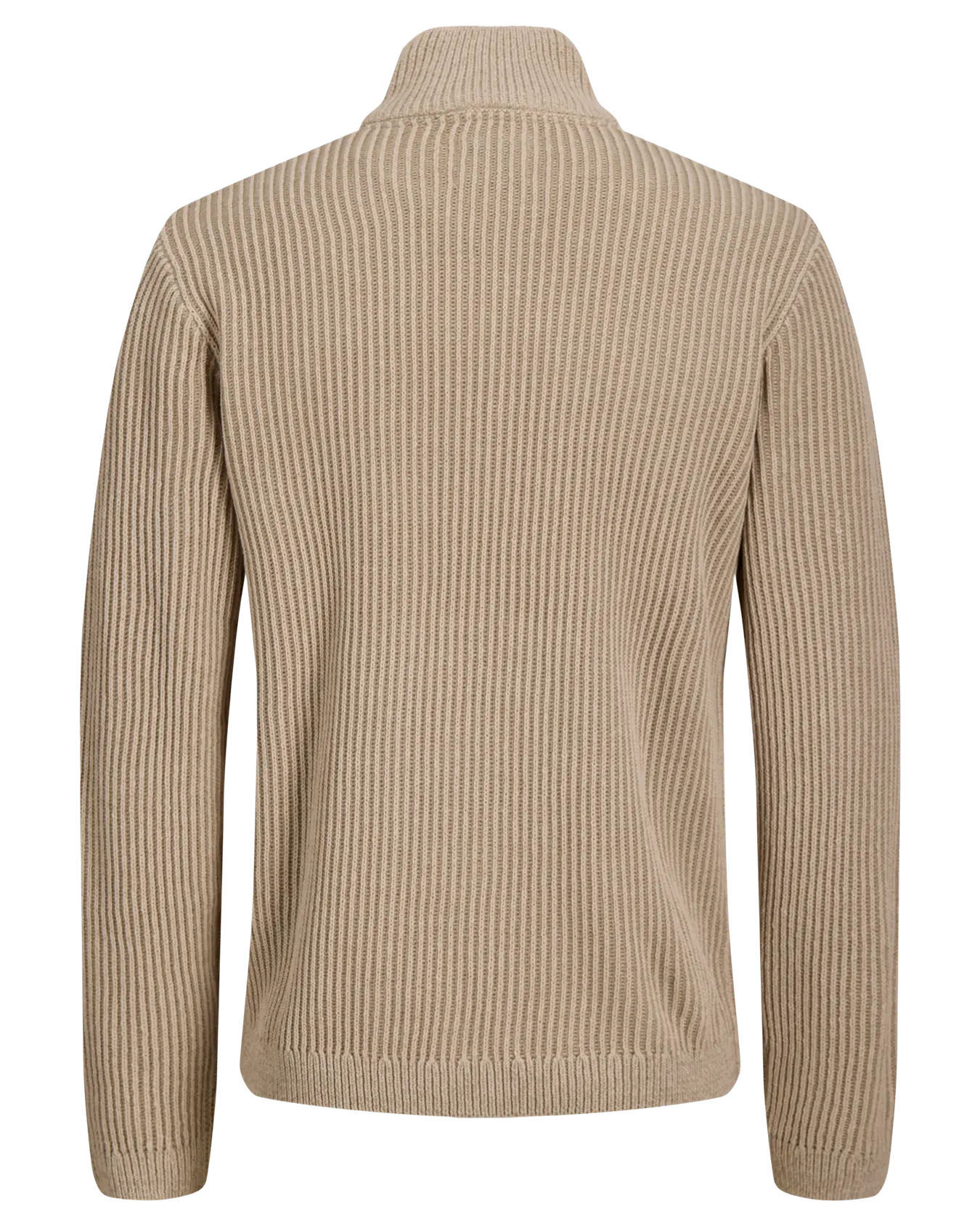 JJ DOVER KNIT HALF ZIP PULLOVER - MOONBEAM