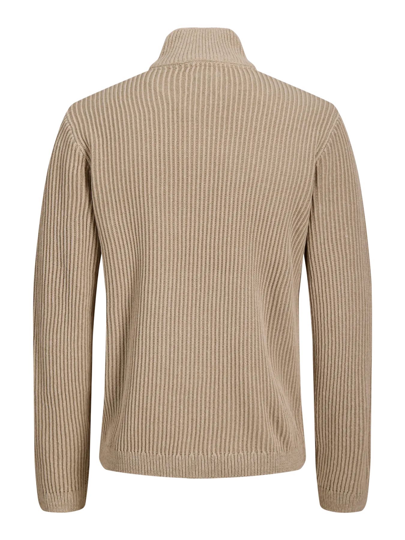 JJ DOVER KNIT HALF ZIP PULLOVER - MOONBEAM