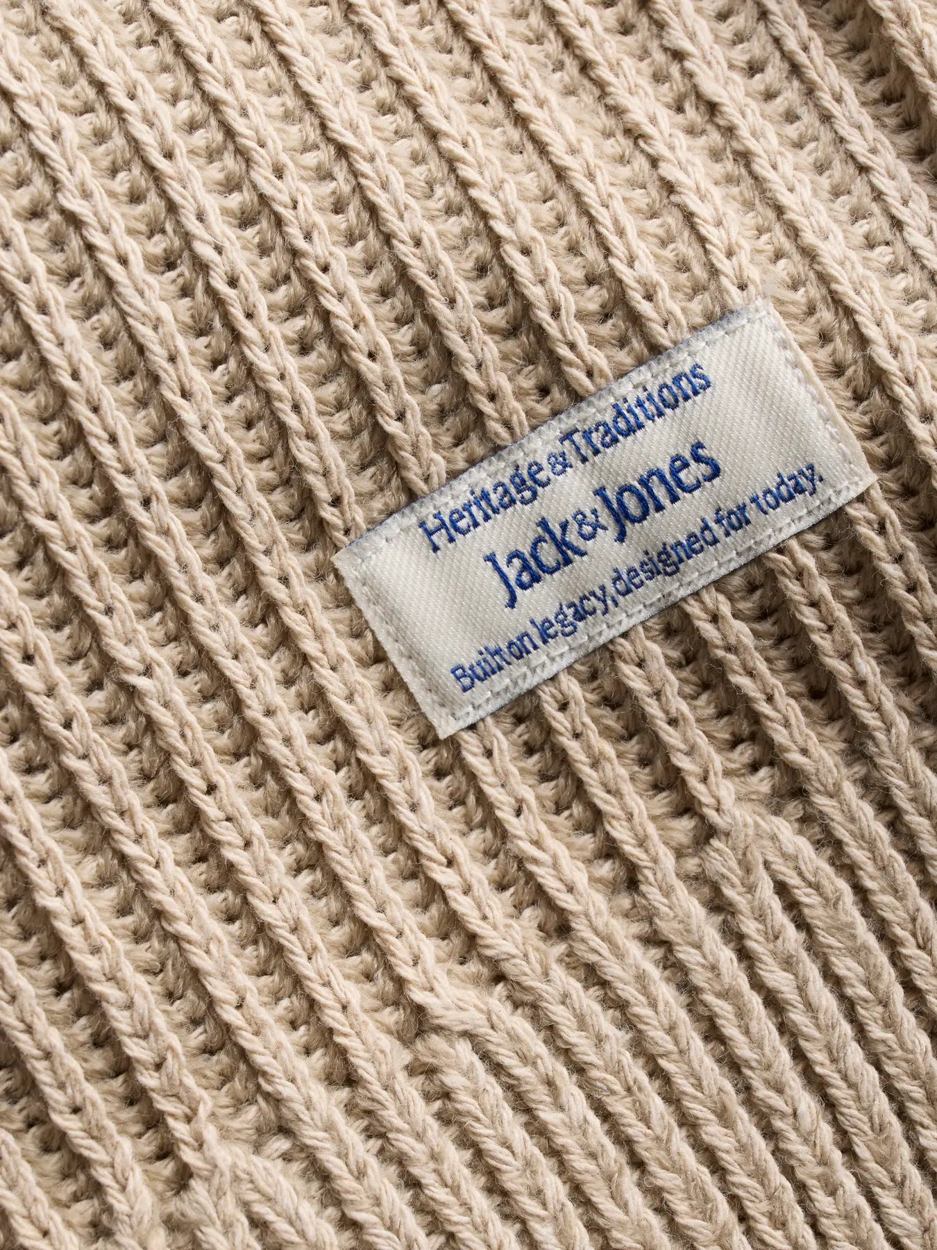 JJ DOVER KNIT HALF ZIP PULLOVER - MOONBEAM