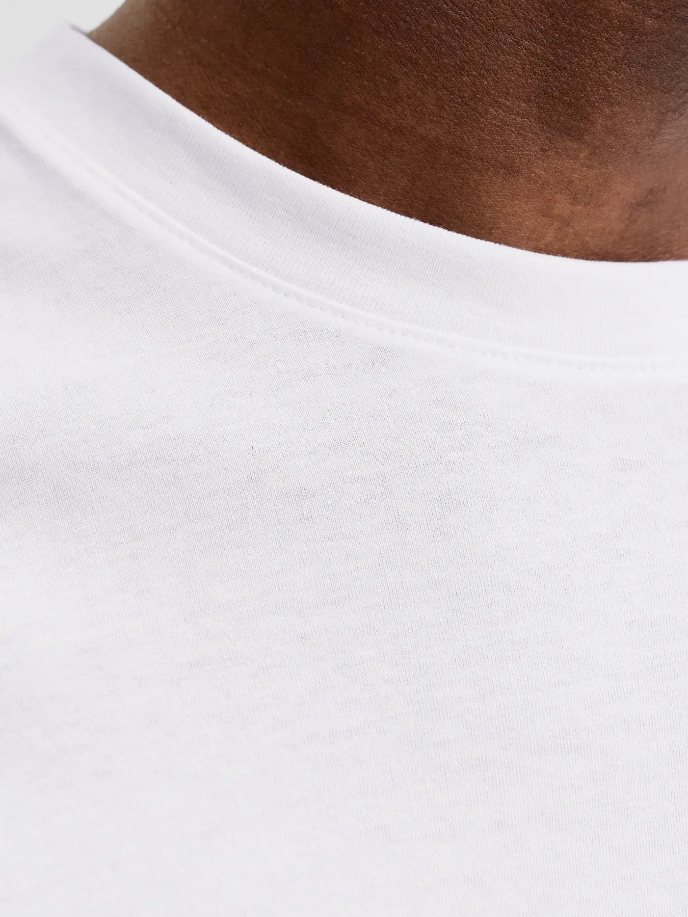 JJ ORGANIC BASIC TEE - WHITE
