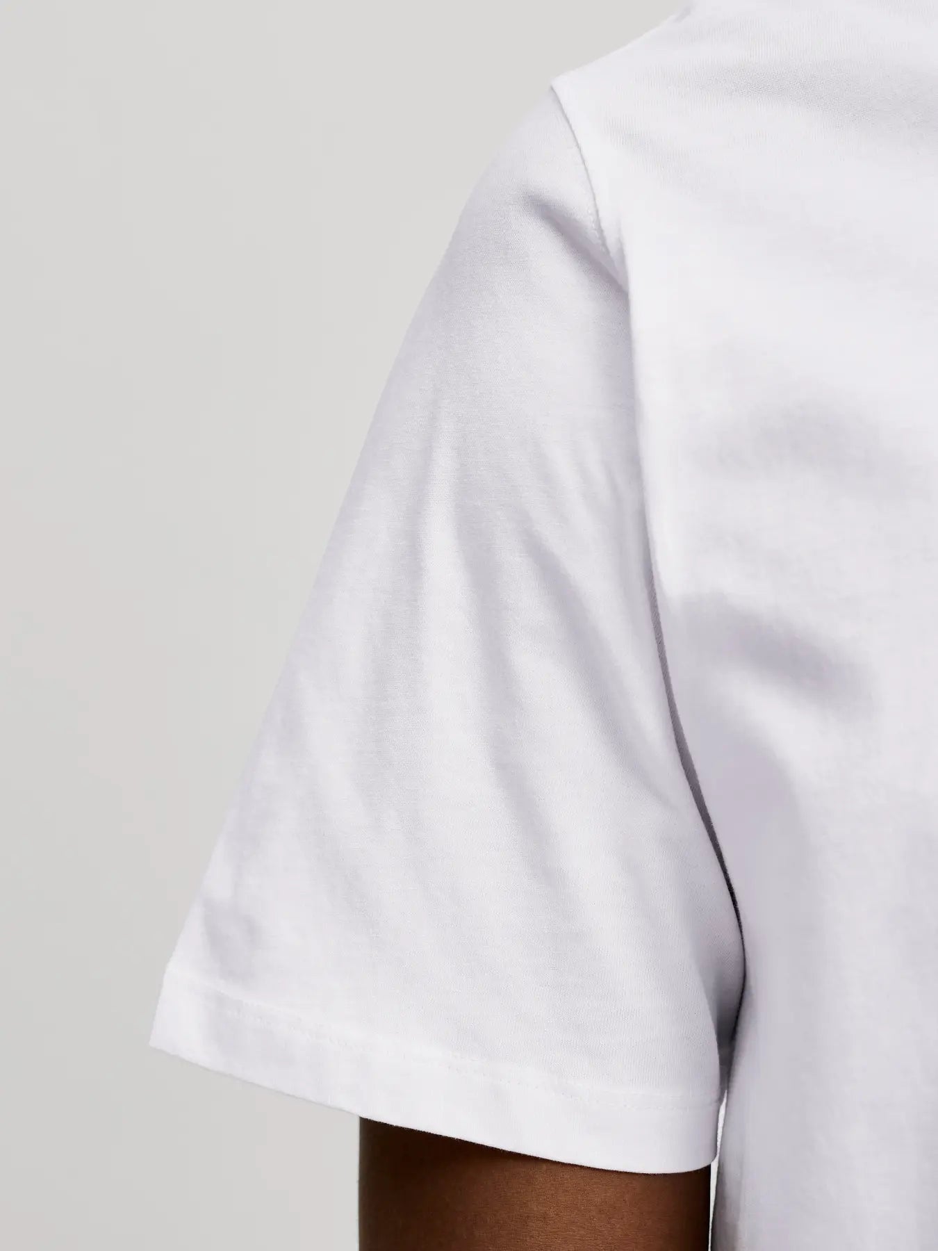 JJ ORGANIC BASIC TEE - WHITE