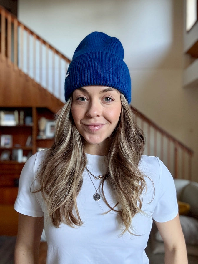 WEST VON LOLA BEANIE - ROYAL BLUE