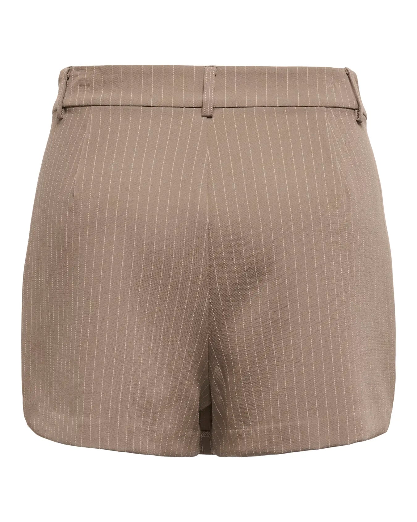 ONLY PAISY HW SKORT - WALNUT STRIPES