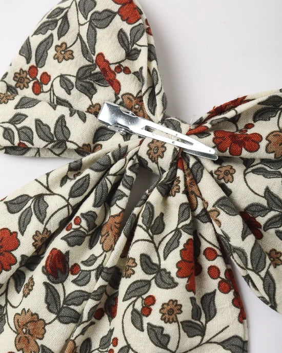 RYLEE + CRU OVERSIZED BOW - HOLIDAY FLORAL