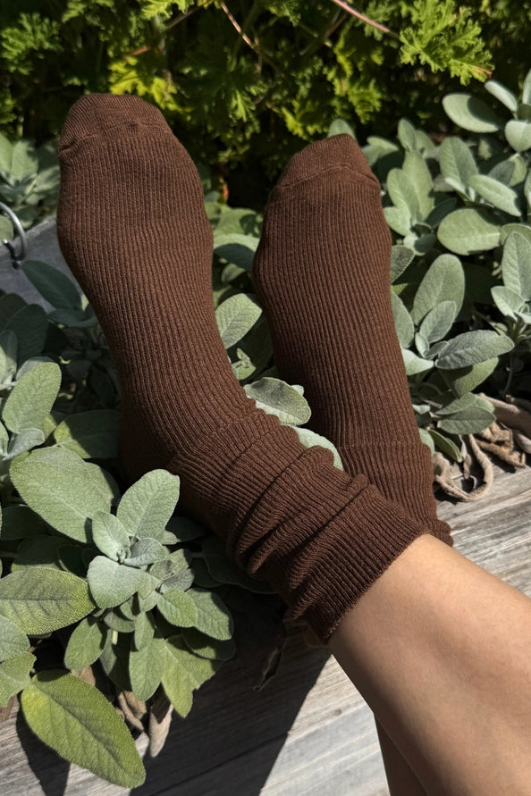 LE BON SHOPPE TROUSER SOCKS - DIJON