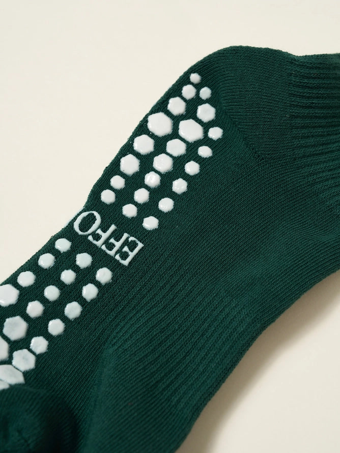 EFFORTLESS CLUB GRIP SOCKS - DARK GREEN