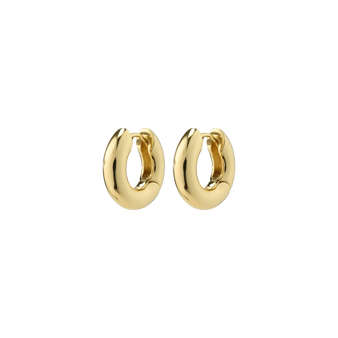 PILGRIM AICA CHUNKY HUGGIE HOOPS - GOLD