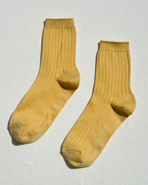 LE BON SHOPPE HER SOCKS - BUTTERCUP