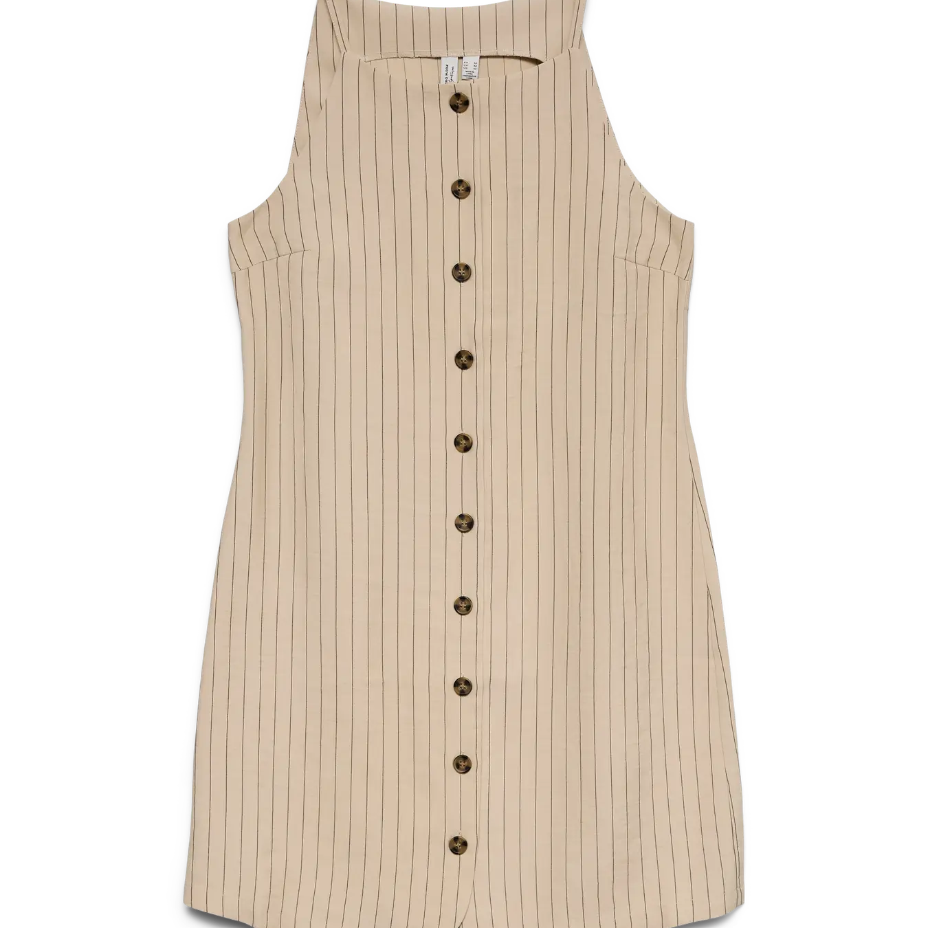 VM KIARA BLAZER DRESS - OATMEAL STRIPES
