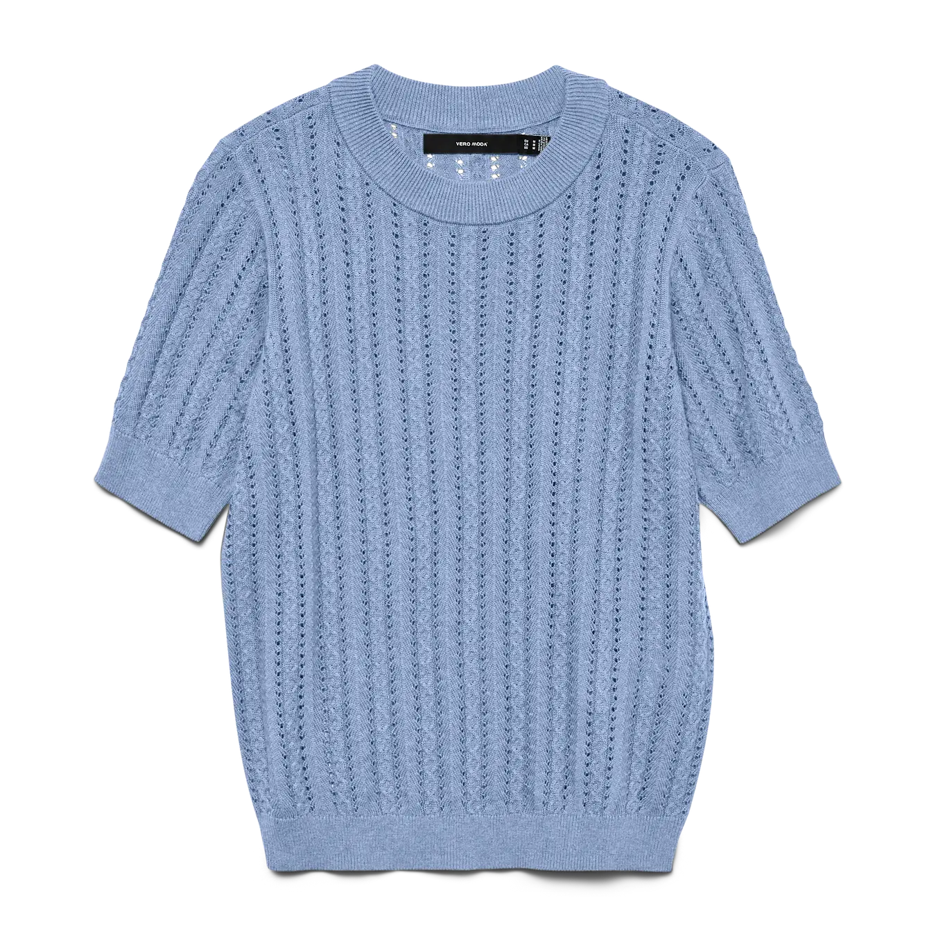 VM MORENA O NECK PULLOVER - BLUE