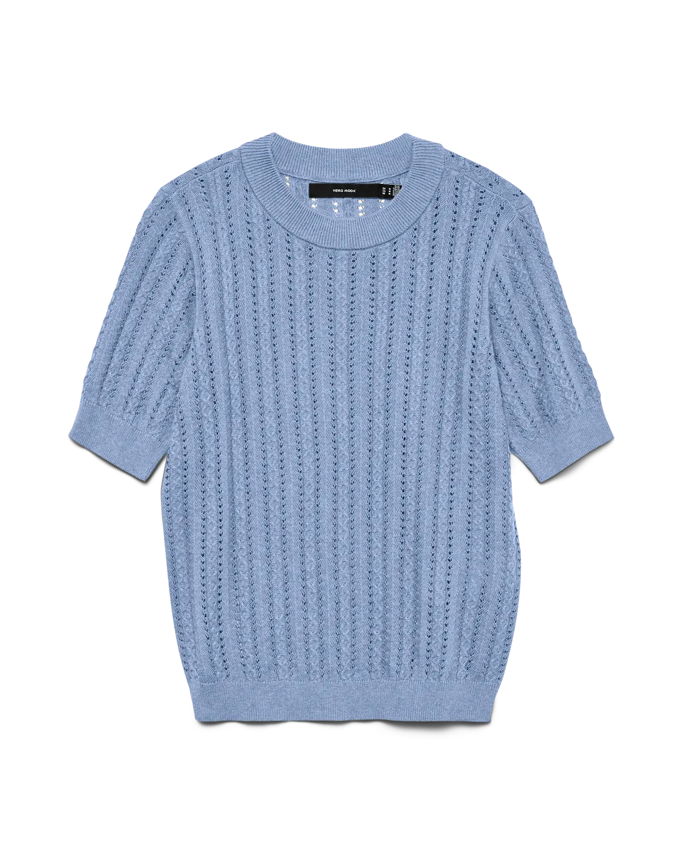 VM MORENA O NECK PULLOVER - BLUE