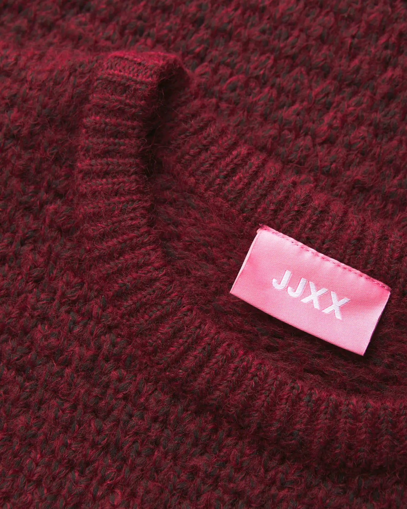 MILLY CREW NECK SWEATER - CABERNET