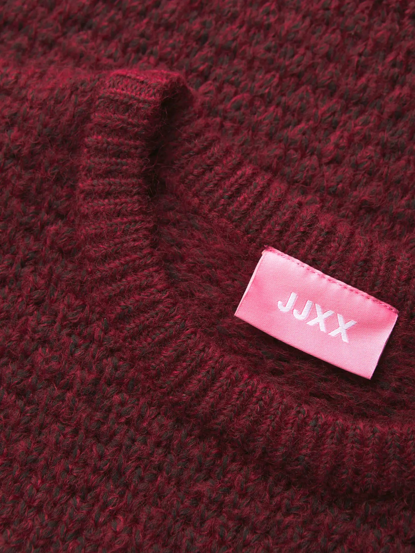 MILLY CREW NECK SWEATER - CABERNET