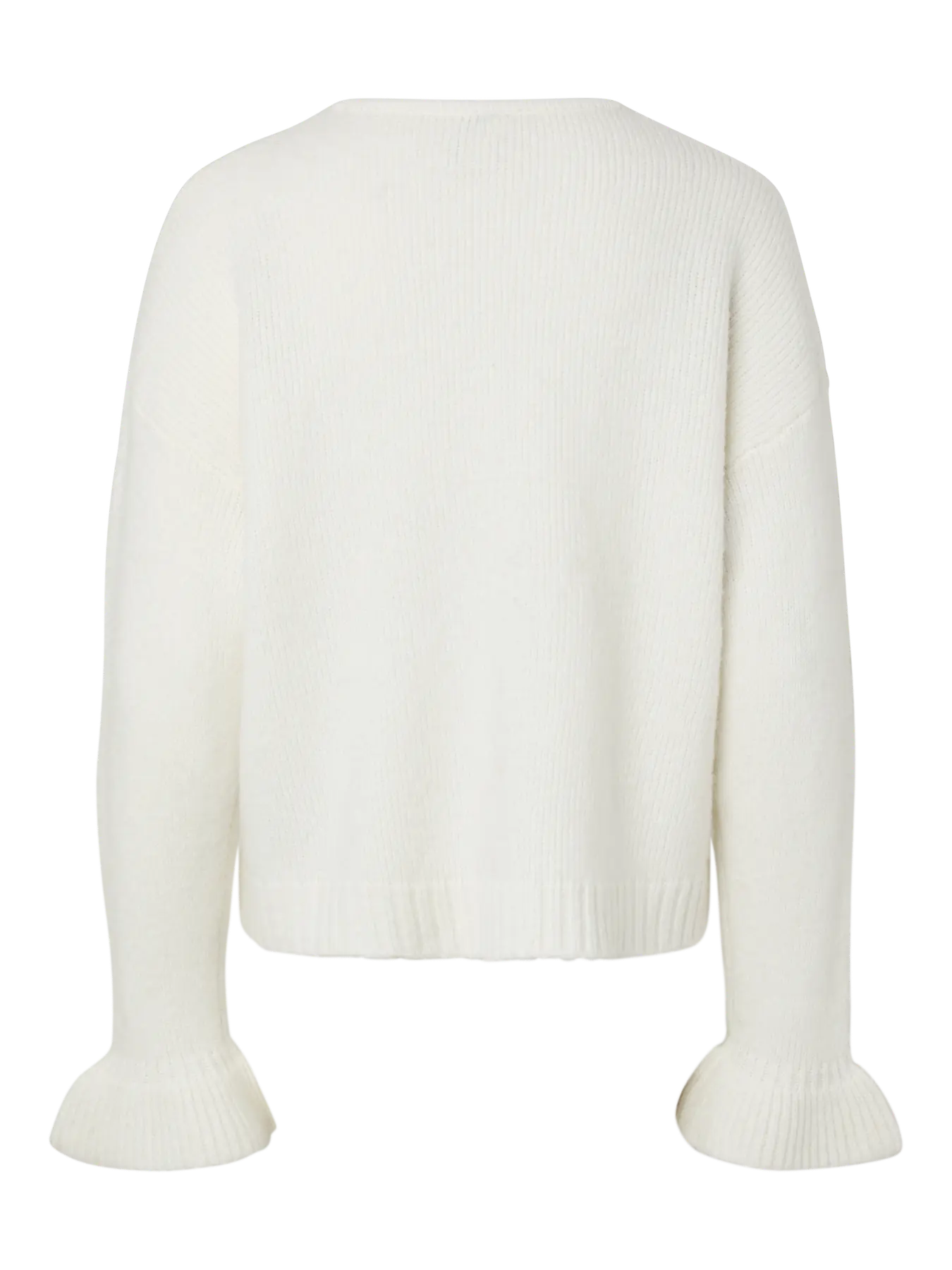 PIECES JIMMA TIE CARDIGAN - BIRCH