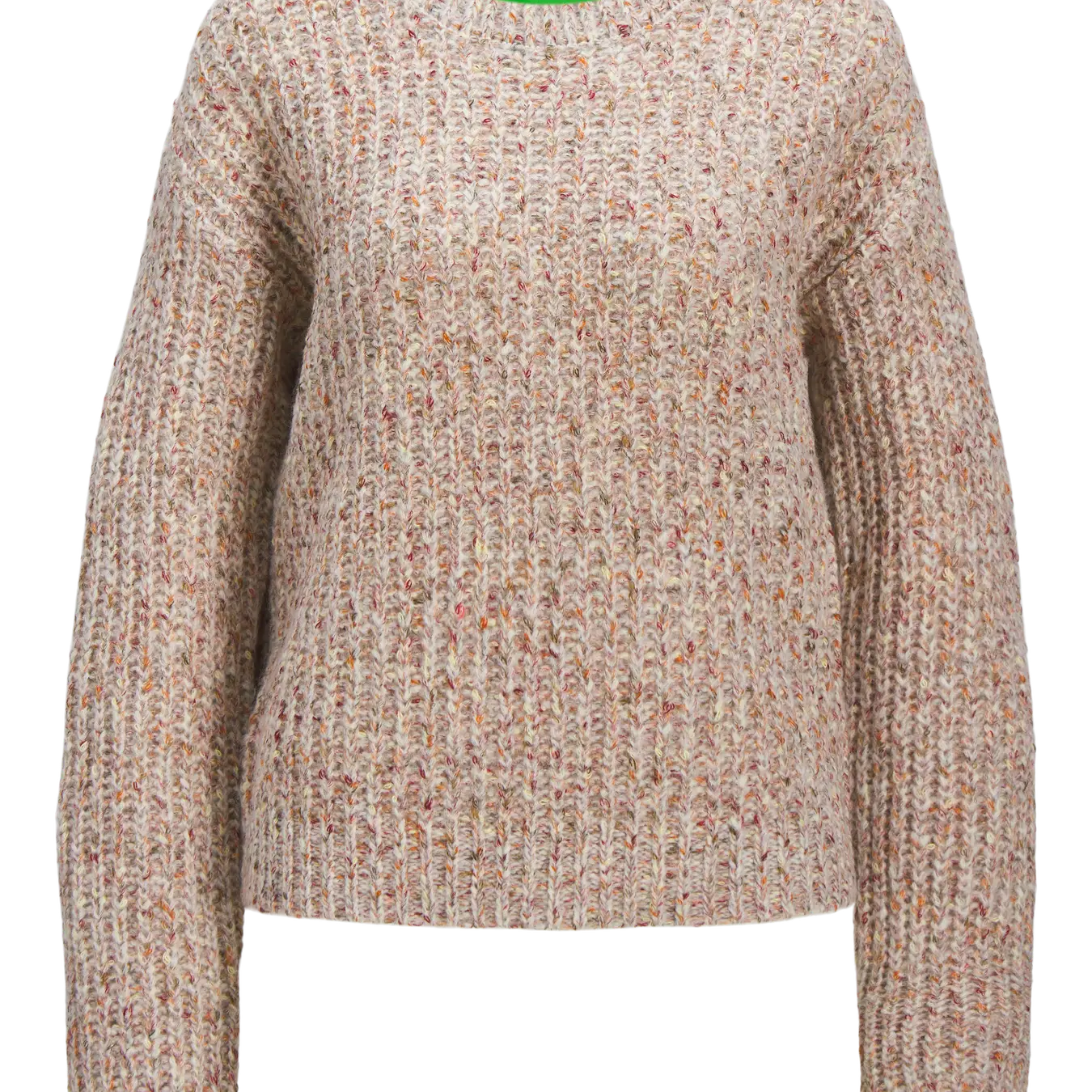 JJXX KYLA CREW NECK KNIT SWEATER - VANILLA ICE