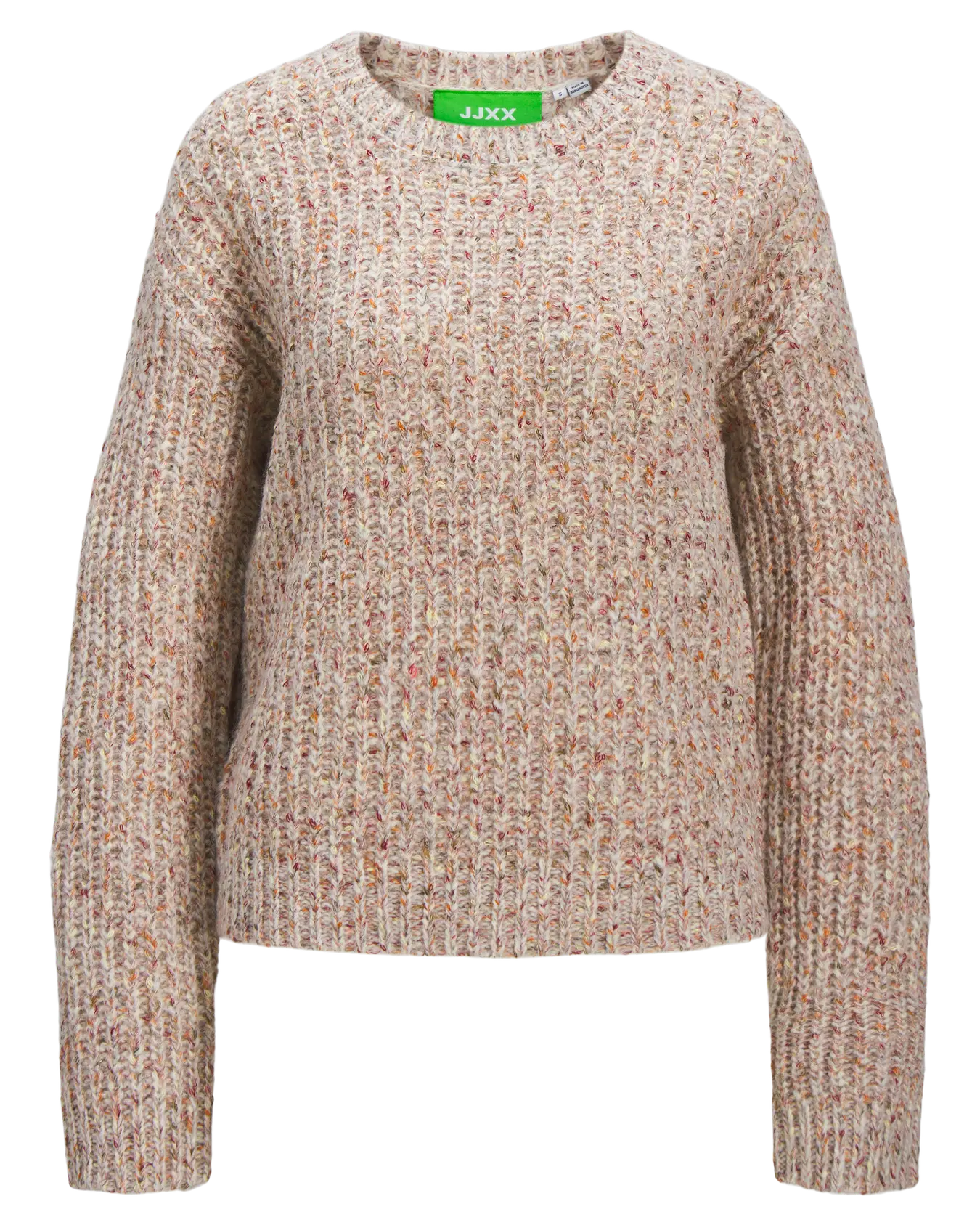 JJXX KYLA CREW NECK KNIT SWEATER - VANILLA ICE