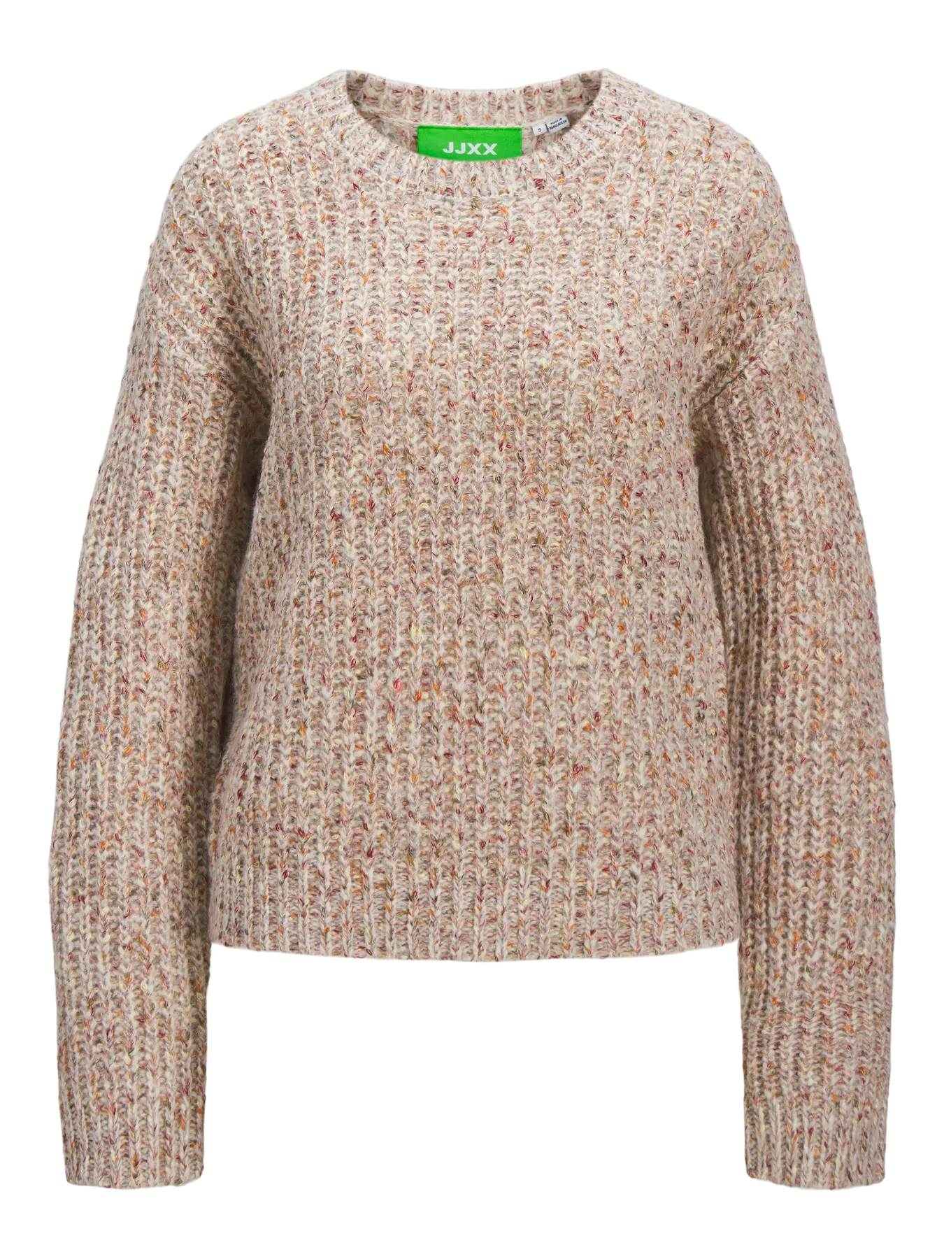 JJXX KYLA CREW NECK KNIT SWEATER - VANILLA ICE