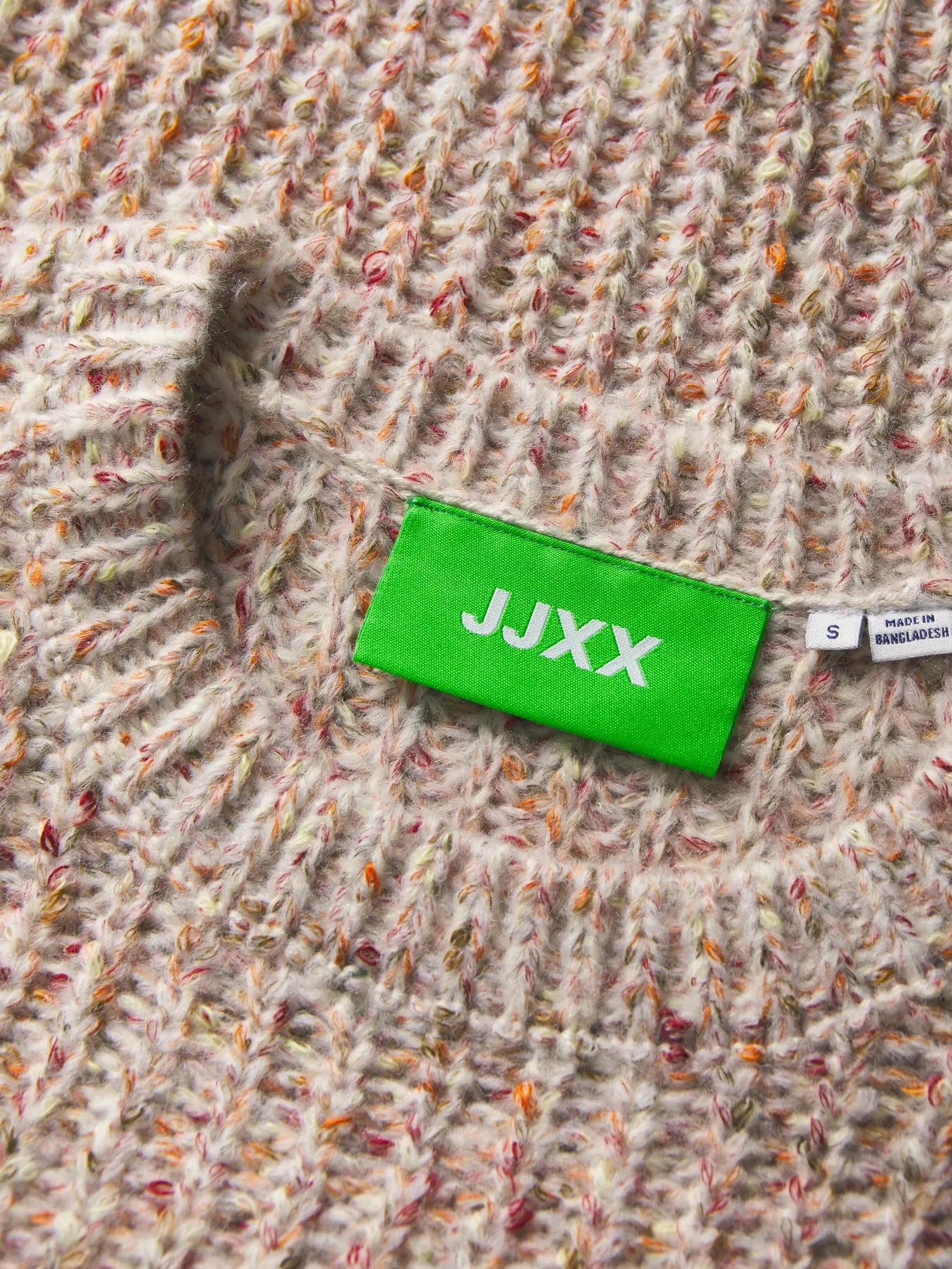 JJXX KYLA CREW NECK KNIT SWEATER - VANILLA ICE