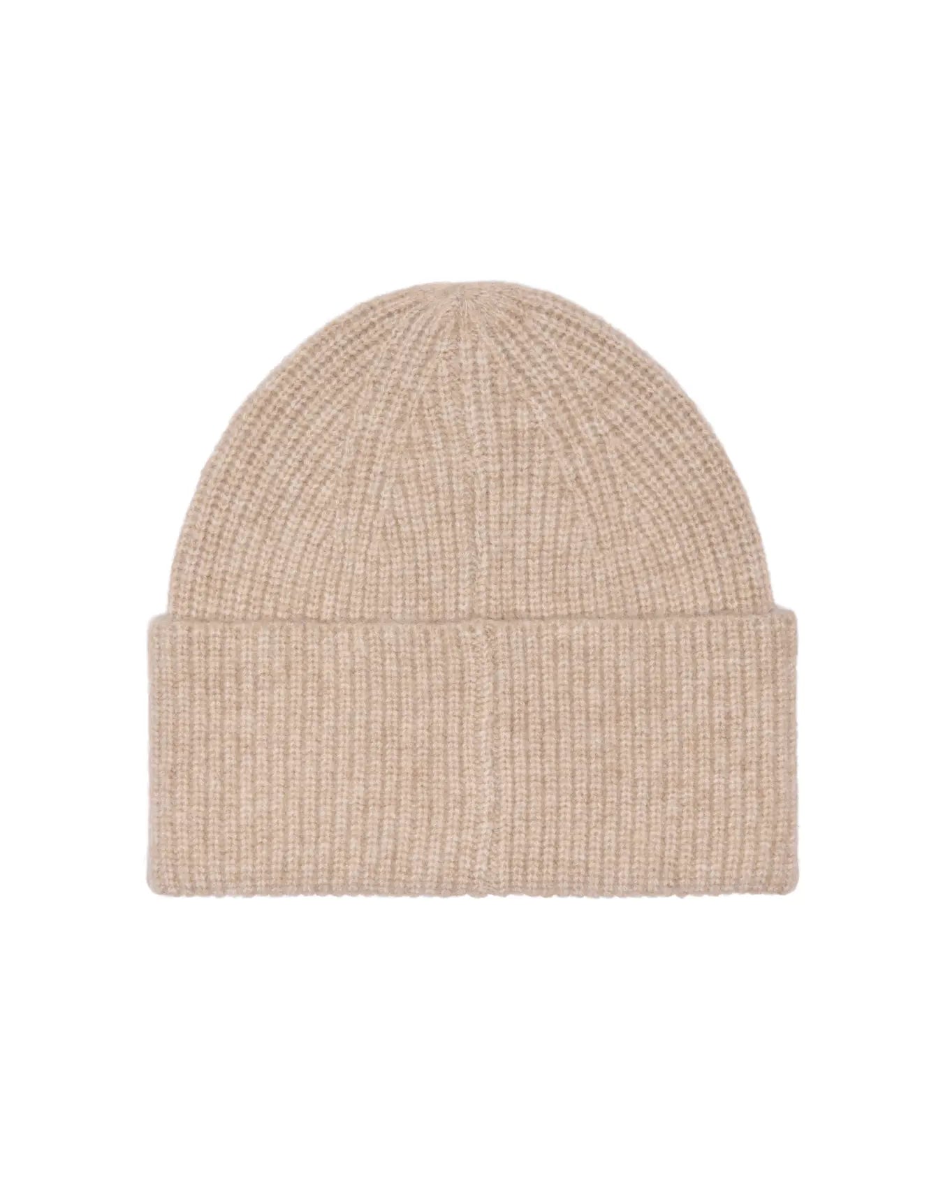 ONLY INGRID RIB BASIC BEANIE - NOMAD MELANGE