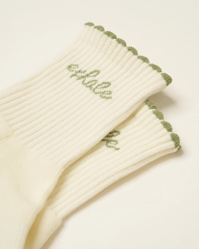 EFFORTLESS CLUB GRIP SOCKS - MATCHA