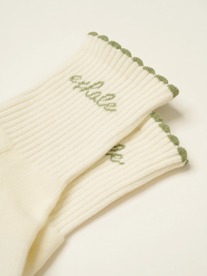 EFFORTLESS CLUB GRIP SOCKS - MATCHA
